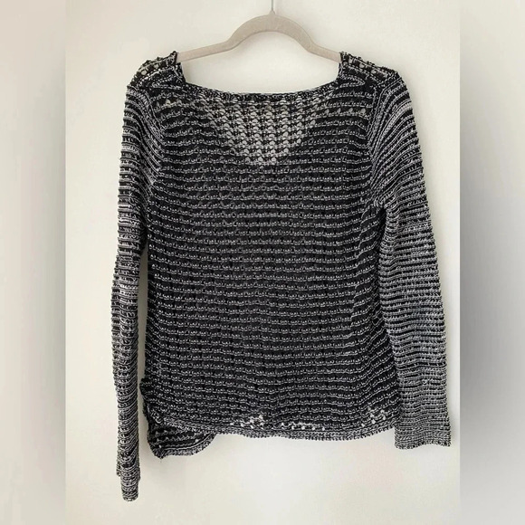 Helmut Lang Sweater Women Medium V Neck - Picture 2 of 8